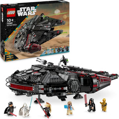 LEGO Star Wars Dark Millennium Falcon, Set astronave, Giocattolo da costruzione per bambini, Regalo di compleanno per ragazzi, ragazze e fan, Giocattolo d'avventura 75389 Set da costruzione Besuche den LEGO-Store Titolo predefinito