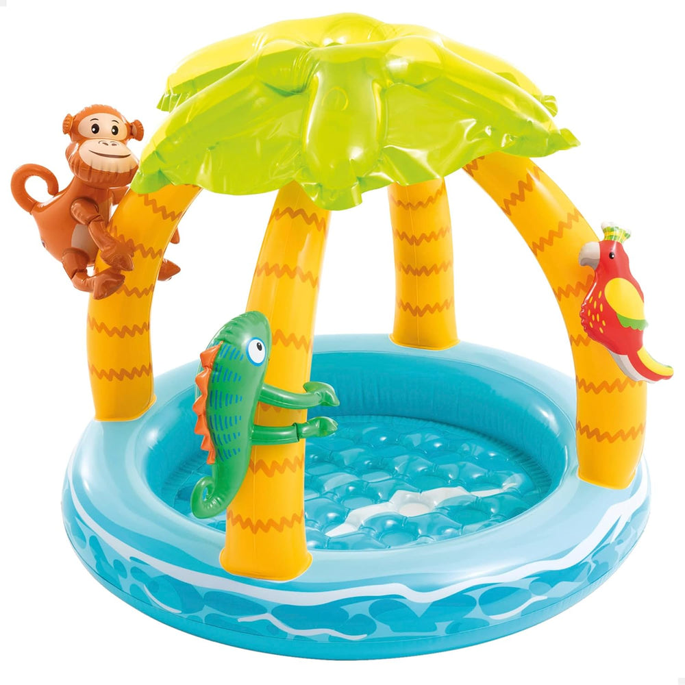 Piscina gonfiabile per bambini Intex Tropical Island, dimensioni: 102 cm x 86 cm (58417NP)