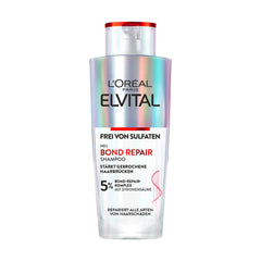 L'Oréal Paris Elvital Bond Repair Shampoo, Detersione delicata per la riparazione dei capelli Doccia e bagno L'Oréal Bond Repair Shampoo 200 ml