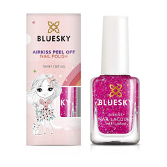 Smalto per bambini BLUESKY - Smalto per unghie pelabile a base d'acqua, senza solventi, facile da rimuovere, 5 ml (Disco Time)