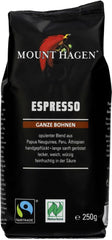 Espresso organic boabe întregi, pachet moale (2 x 250g)
