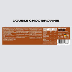 Body Attack Flavattack®, Brownie al Doppio Cioccolato, 250G / 83 porzioni Aromas Naty Shop