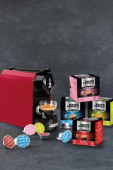 96080093/M Kaffee-Kapseln Napoli, Alu, 16 Stück