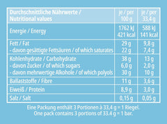 frankonia CIOCCOLATO SENZA ZUCCHERI AGGIUNTI tavolette di cioccolato e cocco, 100 g (3x33 g)