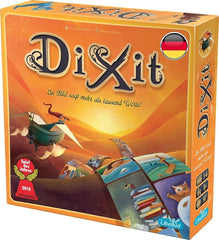 Asmodee, Dixit, Versione tedesca, Gioco base, Un'immagine vale più di mille parole, Gioco creativo per famiglie per 3-8 giocatori dagli 8 anni in su, Gioco dell'anno 2010 con 30 minuti di riproduzione
