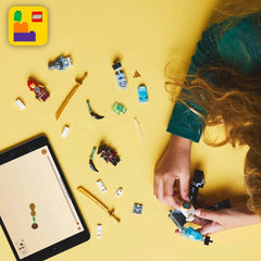 LEGO NINJAGO Mech d'azione di Zane - Giocattolo ninja con 3 minifigure per giochi di ruolo - Piccolo set da costruire e giocare per i bambini - Idea regalo per ragazzi e ragazze dai 6 anni 71827 Set da costruzione Besuche den LEGO-Store