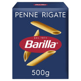 Pasta Barilla Classica Penne Rigate Nr. 73 di semola di grano duro di alta qualità, sempre al dente (1 x 500 g)