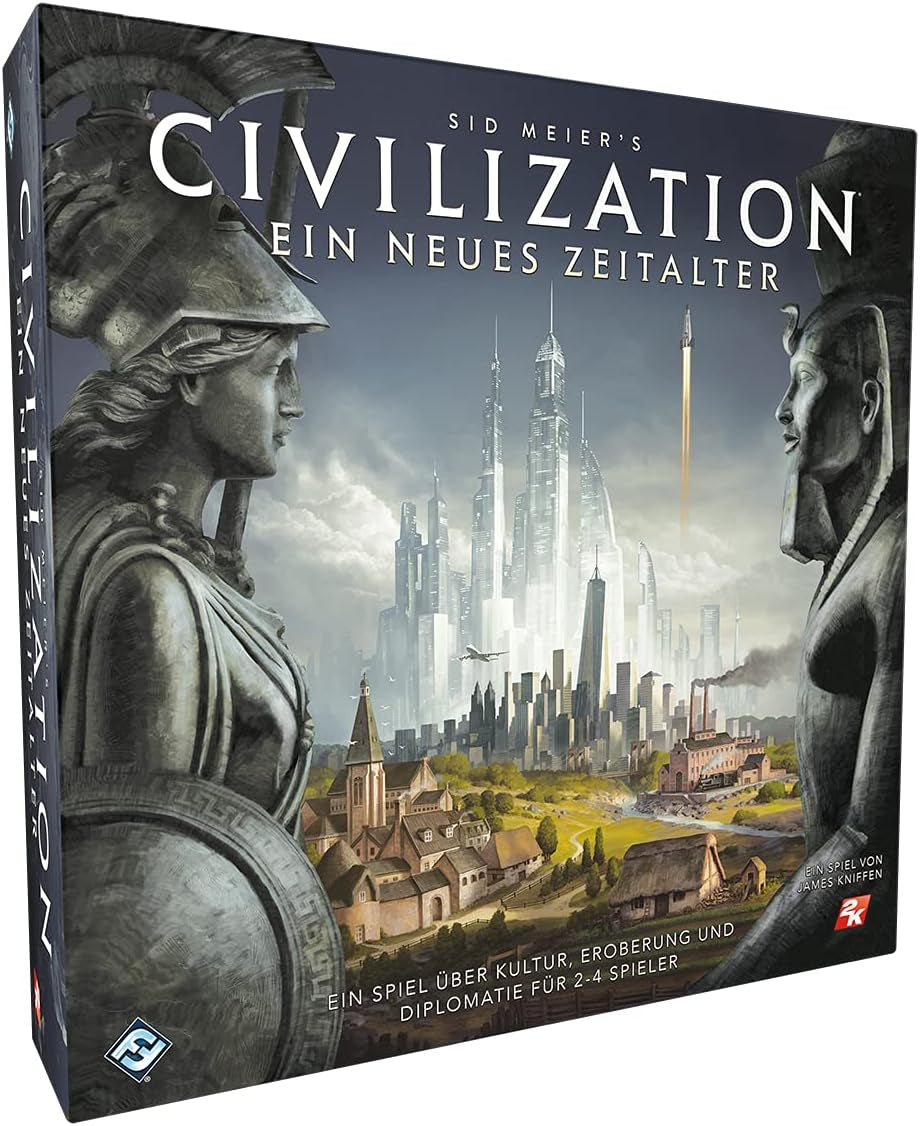 Giochi fantasy di volo, Civilization: A New Age, Gioco base, Gioco per esperti, Gioco da tavolo, 2-4 giocatori, Età 14+, 120+ minuti, Tedesco