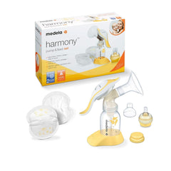 Medela Harmony Handmilchpumpe, Mit Calma-Sauger Und Stilleinlagen Accessori Alimentazione e Allattamento Bebè Naty Shop