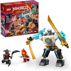LEGO NINJAGO Mech d'azione di Zane - Giocattolo ninja con 3 minifigure per giochi di ruolo - Piccolo set da costruire e giocare per i bambini - Idea regalo per ragazzi e ragazze dai 6 anni 71827 Set da costruzione Besuche den LEGO-Store Titolo predefinito