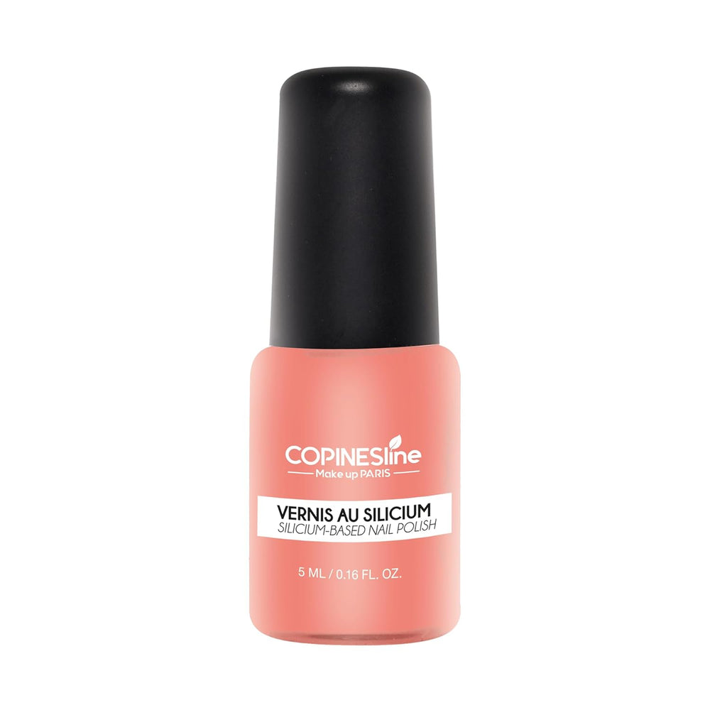 COPINESLINE – Oja Siliconică – Culoare Piersică – 5 ml – Formulă Ecologică, fără Perturbatori Endocrini – Special Concepută pentru Femeile Însărcinate și Persoanele care Urmează Chimioterapiei – Finisaj Lucios