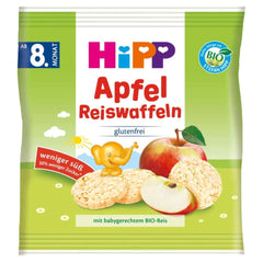 Snack biologici Barrette al miglio Hipp, confezione da 7 (7 x 30 g) Madre e bambino Naty Shop 7 x 30 grammi Mele