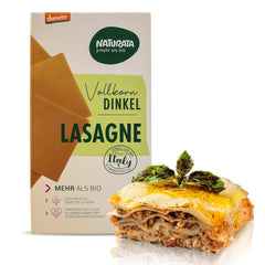 Lasagne Di Farro Integrale Biologiche, 250g | Incantesimo di Demetra dalle Alpi Sveve | Delicato sapore di nocciola per lasagne e sformati