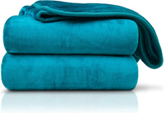 Amago - Coperta confortevole, effetto cashmere, 220 X 240 cm - Antracite Letti e coperte Amago Petrolio Coperta confortevole 220 X 240 cm