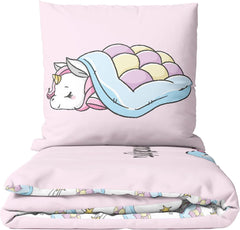 Lenjerie de pat, Unicorn, Termana, pentru adolescenti Lenjerie de pat - copii Naty Shop