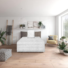 Completo letto Traumnacht Green basic composto da trapunta per tutto l'anno 135 X 200 cm + cuscino 80 X 80 cm, certificato Oeko-Tex, prodotto secondo lo standard di qualità tedesco Piumini e trapunte Naty Shop Completo letto per tutte le stagioni 135 X 200 cm