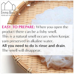 - Tagliatelle Shirataki Konjac 12x270g | Vegano | Senza glutine