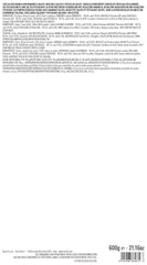 Venchi - Maxi Tavoletta Cioccolato Bianco, Salato, 600g, Senza Glutine, Senza Coloranti e Senza Conservanti