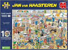 Jan Van Haasteren - Studio 10 ani 1000 piese Puzzle Naty Shop