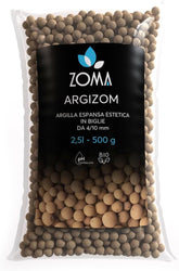 Argilla espansa per piante in vaso, palline di argilla per drenaggio e aerazione, argilla espansa per coltura idroponica e decorazioni estetiche senza coloranti chimici - 650 g