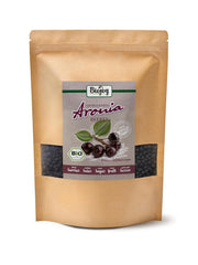 Biojoy fructe de aronia organice (1 kg), uscate și întregi (Aronia melanocarpa) Produse deshidratate Naty Shop 1 kg (1 pachet)