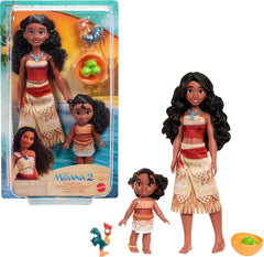Mattel Disney Moana JBT41 Păpușă la modă Simea cu accesoriu pentru gleznă, 5 articulații articulate și ținută detașabilă, jucărie inspirată din film, JBT41