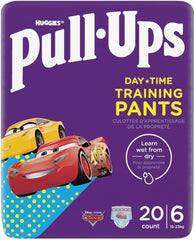 Pannolini da giorno unisex Huggies Pull-Ups, taglia 6, 20 pantaloni