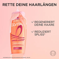 L'Oréal Paris Elvital Dream Length Super Shampoo Costruttore, per capelli lunghi da sogno L'Oréal Doccia e Bagno