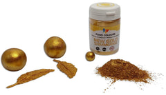 Glitter commestibili con effetto metallizzato, New Gold Shimmering, 20 grammi Glitter Naty Shop