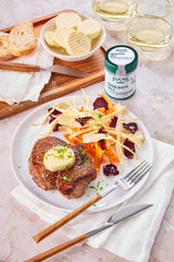 Fuchs Gewürze - Knoblauchsalz - Gewürzsalz für Dips, Saucen und Gemüse - ingredienti naturali - 90 g in wiederverwendbarer, recyclebarer Dose