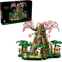 LEGO The Legend of Zelda Deku Tree 2-in-1 - pezzo da collezione con le minifigure della Principessa Zelda e 3 Link - set da costruzione per adulti e idea regalo per gli appassionati di videogiochi - 77092 Set da costruzione Besuche den LEGO-Store Titolo predefinito