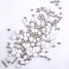 Streusel Hero Chocolate Mix Silver White Sprinkles, 40 grammi Naty Shop