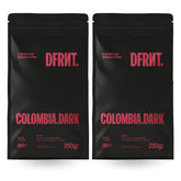 . Colombia Dark 2 x 250 g – Spezialitätenkaffee in Bohnen (86,75 SCA Punkte) – 100% Arabica – Noten von Schokolade und Karamell – Idealer Espresso – Dunkle Röstung – Frisch geröstet in Spanien