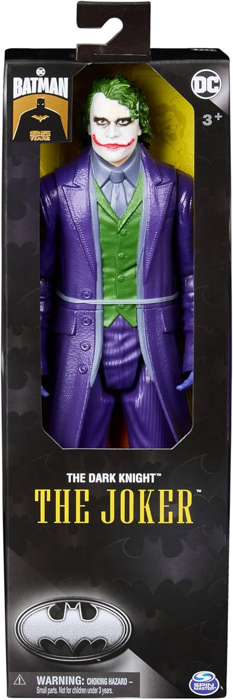 DC Comics il Cavaliere Oscuro - Joker Action Figure Conosciuto dalla leggendaria trilogia del Cavaliere Oscuro in 30 cm. Dai 3 anni Action figures Naty Shop Titolo predefinito