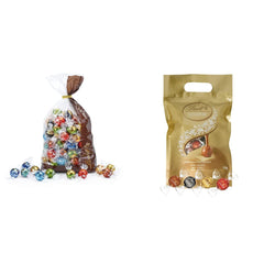 Assortimento Lindt Cioccolato LINDOR | 1371 g, Classico | ca. 80 palline di cioccolato (al latte, bianco, fondente 60%, nocciola) | Confezione sfusa, 1 kg
