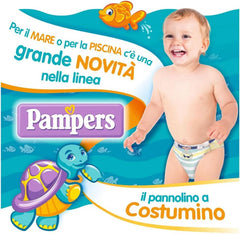 Pampers, Il Costumino, 12 pz, taglia 3 (6-11 kg) Mamma e Bambino Naty Shop