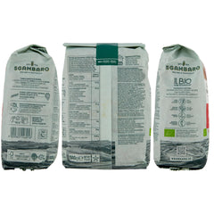 Penne Rigate Biologiche N.91 - 500g con farina di farro, farina di lenticchie e farina di quinoa - Ricche di proteine, fonte di fibre e proteine