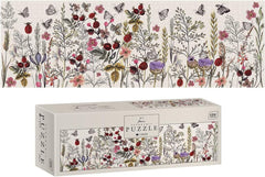 Fiori N. 1 - Puzzle panoramico da 1000 pezzi per adulti Puzzle Naty Shop