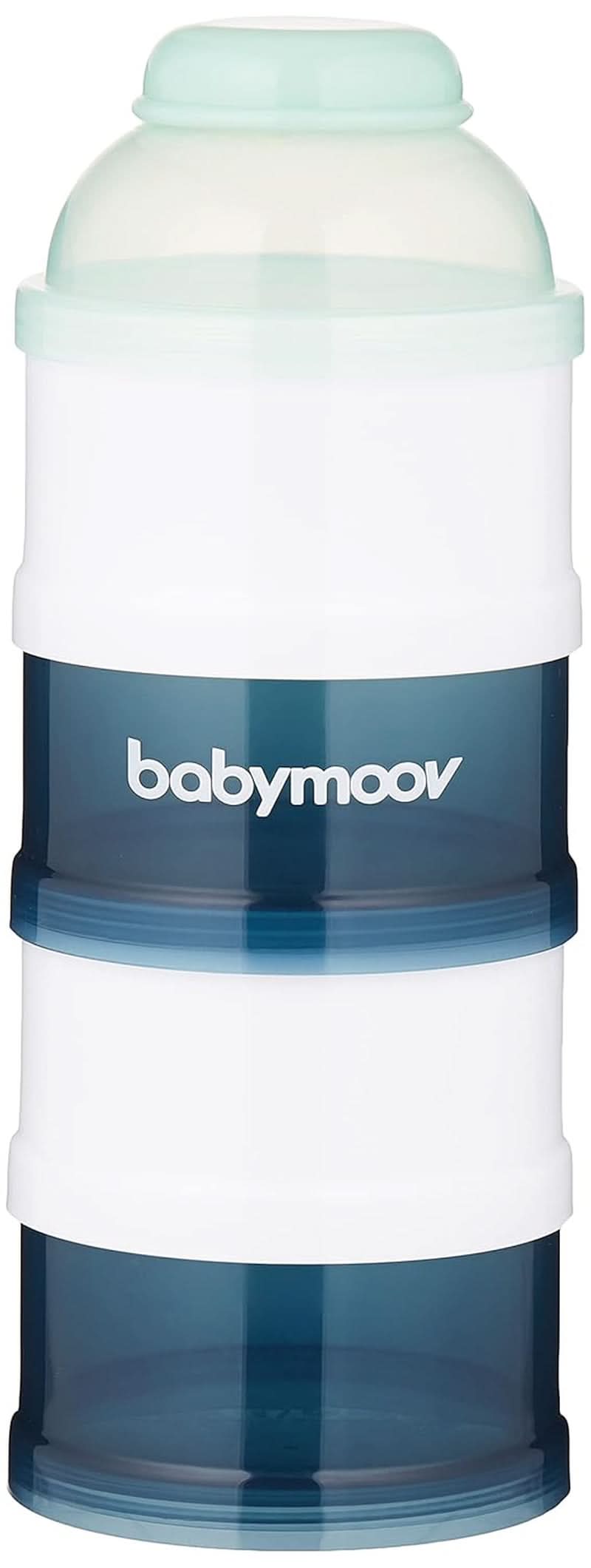 Babymoov Milchpulver-Portionierer, Arctic Blue, 4 Fächer Accessori Alimentazione e Allattamento Bebe Naty Shop