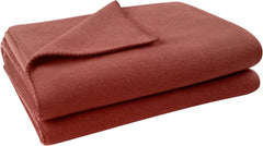 Coperta Zoeppritz colore: Rosso, 65% poliestere, 35% viscosa, Misura: 160X200 Cm, 103291-851-160X200 Letti e coperte 'zoeppritz since 1828' Titolo predefinito