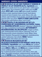 NESTLÉ SMARTIES Easter Friends, figurine a tema pasquale, realizzate in finissimo cioccolato al latte con ripieno cremoso e mini lenticchie colorate con cioccolato SMARTIES, 1 confezione (1 x 65g)