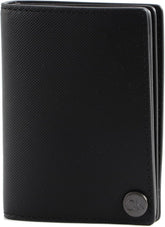 Calvin Klein CK CLEAN PQ COVERED CARDHOLDER Portofel pentru bărbați, negru (Ck Black), OS Portofel Barbati Naty Shop Titlu implicit