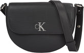 Calvin Klein Jeans sac de umăr Minimal Monogram Saddle Bag Klein Genti Femei Naty Shop Negru (negru)