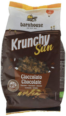 Barnhouse Krunchy Sun | Muesli al cioccolato | Ecologico | Vegetariano, 375 grammi