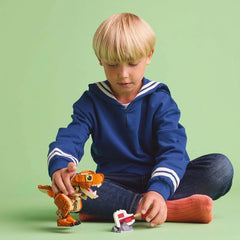 LEGO Jurassic World Little Eatie: T.Rex Giocattolo da costruzione per ragazzi e ragazze Set da costruzione dinosauro di 7 anni Modello regalo per bambini con bocca, testa e coda mobili 76967 Set da costruzione Besuche den LEGO-Store