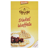Demeter Bauck Hof Bio Dinkel Wafflen, 200 G Miscela per cuocere al forno e cucinare Naty Shop 200 G (confezione 1Er)
