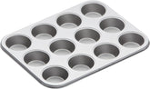 Teglia per muffin da cucina artigianale, coperchio antiaderente, contiene 12 muffin, 35 cm x 27 cm Naty Shop Teglie e vassoi da forno