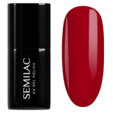 Smalto UV Semilac 027 Rosso intenso 7ml Collezione Hottie