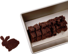 Tavă de copt Dr. Oetker, inclusiv tăietor de iepurași, Golden Easter – 25 cm, tablă de oțel antiaderentă, ideală pentru prăjituri de Paște