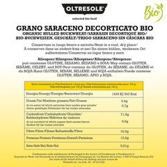 - Organic Buchweizen geschält 5 Kg - Getreide, nicht wärmebehandelt, aus biologischem Anbau, Pacchetto Convenience